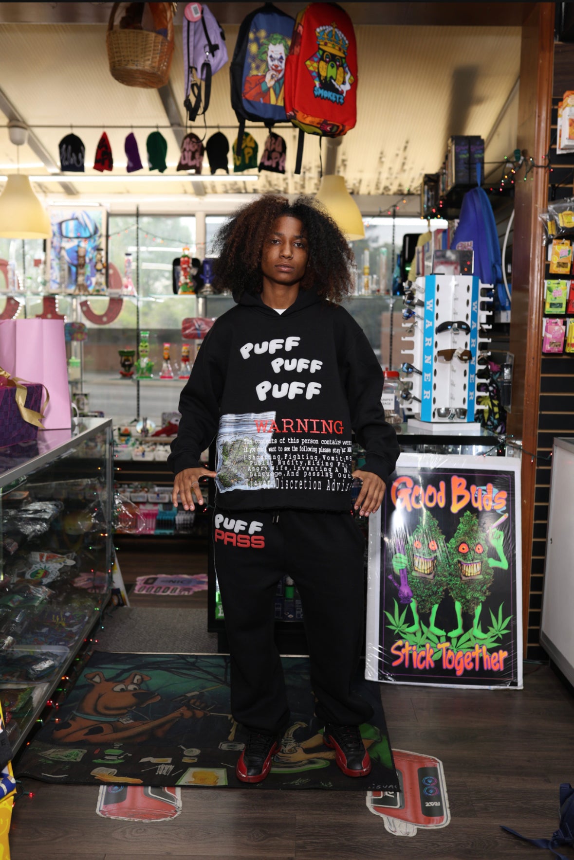PUFF PASS SWEATSUIT