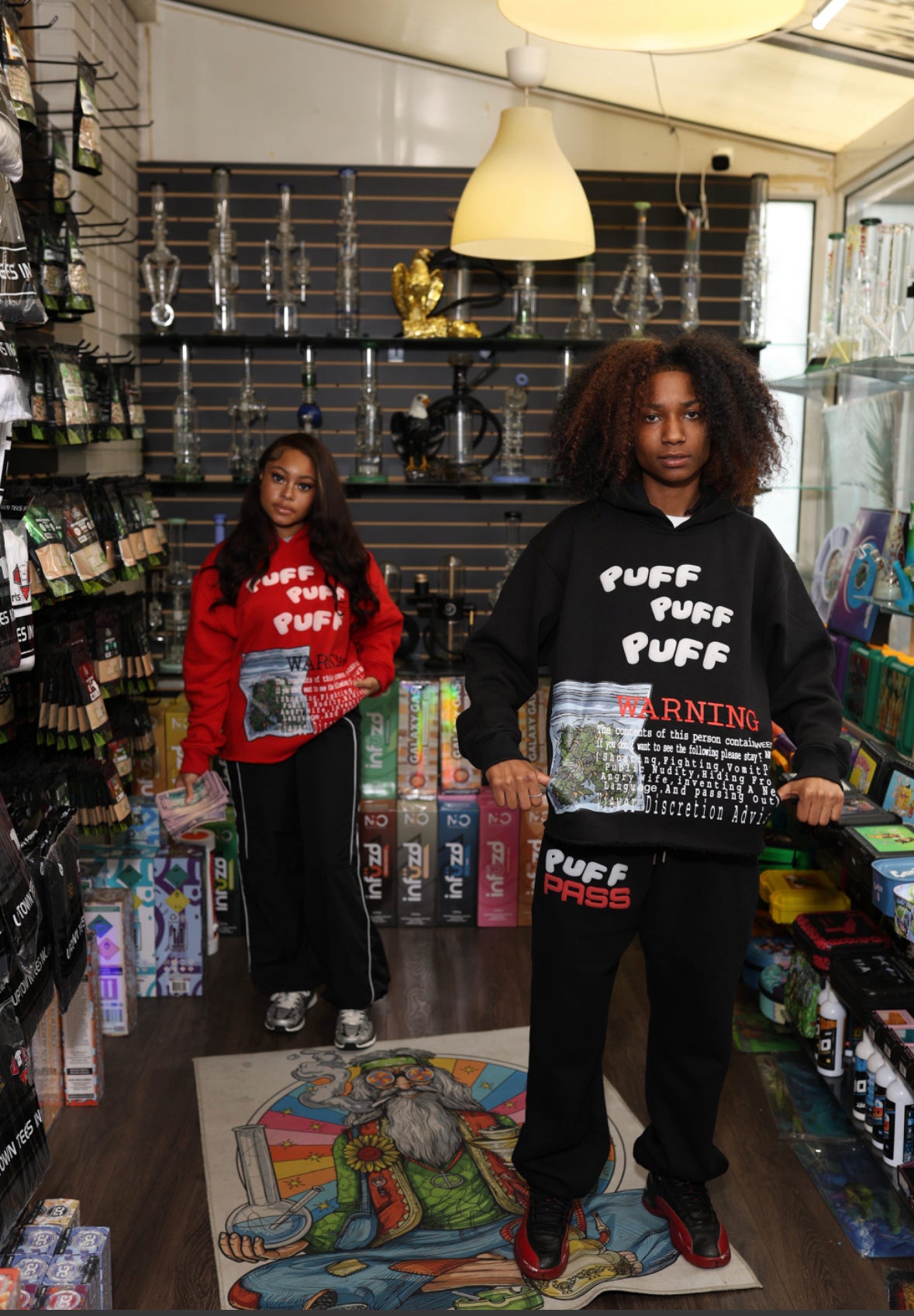PUFF PASS SWEATSUIT