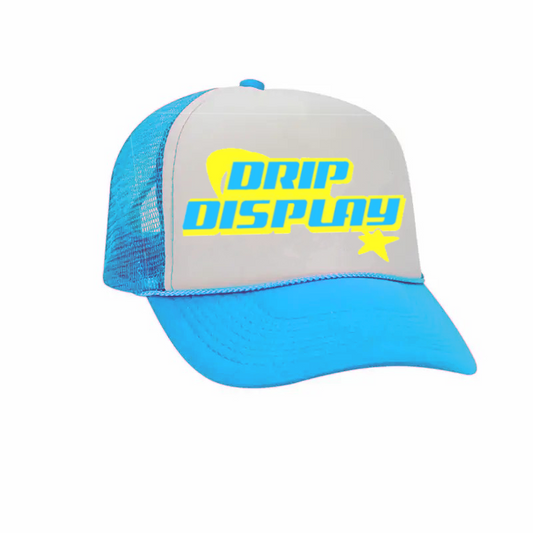 BLUE TRUCKER HAT