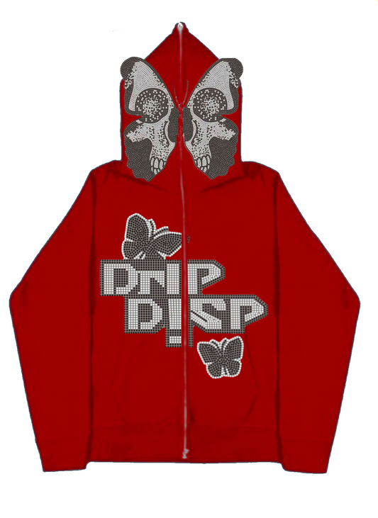 BUTTERFLY JACKET- RED