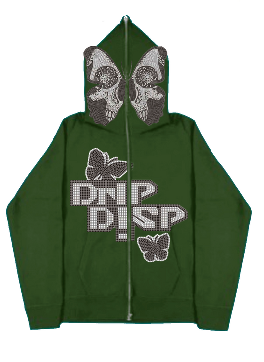 BUTTERFLY JACKET- ARMY GREEN